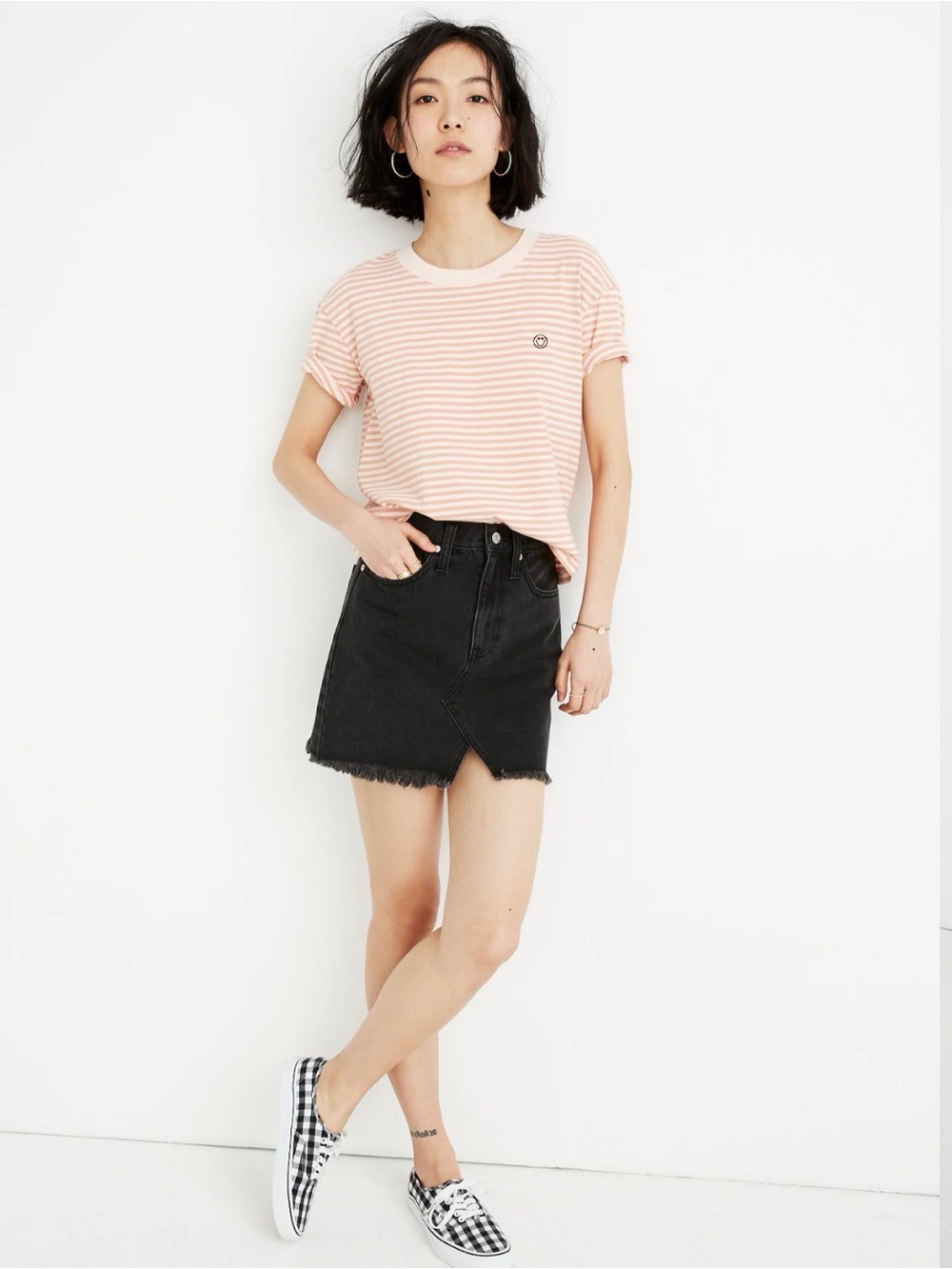 Madewell Denim A-Line Skirt